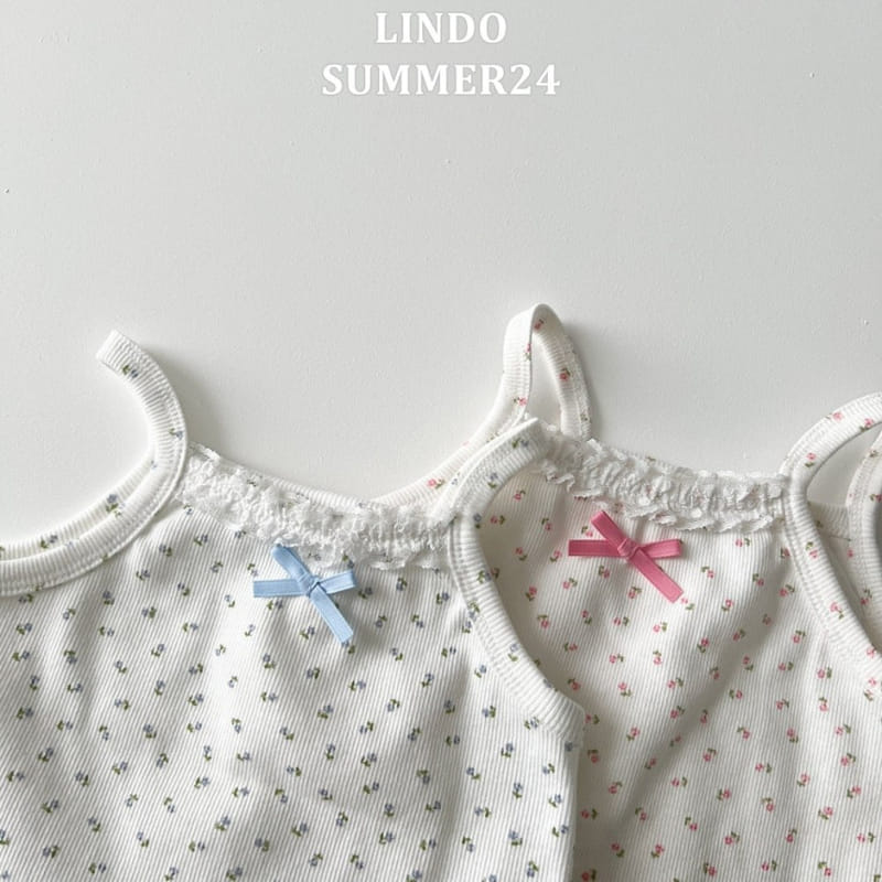 Lindo - Korean Children Fashion - #designkidswear - Cuty Ribbon Sleeveless Tee - 7