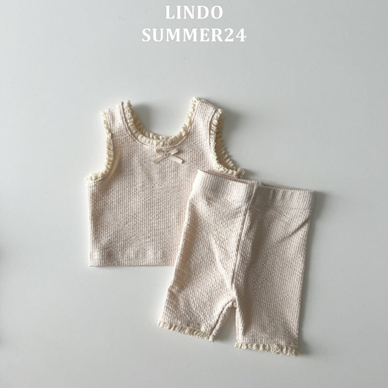 Lindo - Korean Children Fashion - #discoveringself - Jenny Frill Top Bottom Set - 5