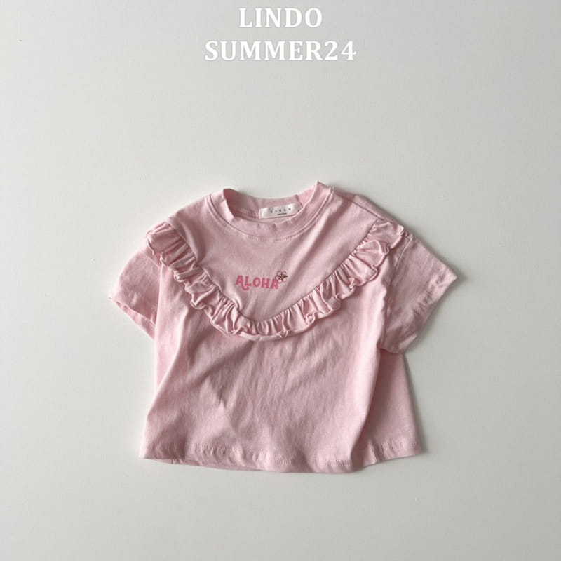 Lindo - Korean Children Fashion - #fashionkids - Aloha Frill Tee - 6