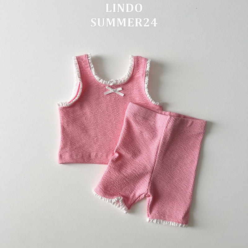 Lindo - Korean Children Fashion - #fashionkids - Jenny Frill Top Bottom Set - 6