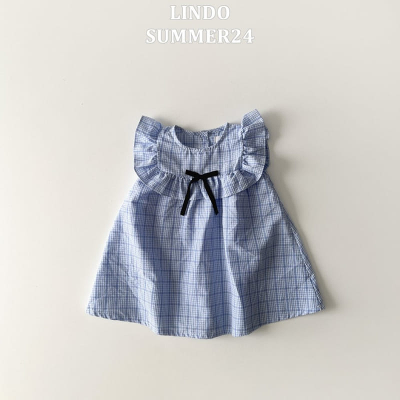 Lindo - Korean Children Fashion - #kidsstore - Square Frill One-Piece - 6