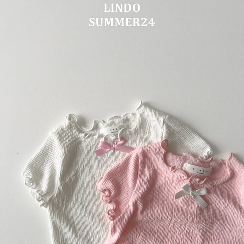 Lindo - Korean Children Fashion - #kidsstore - Bebe Ribbon Tee - 7