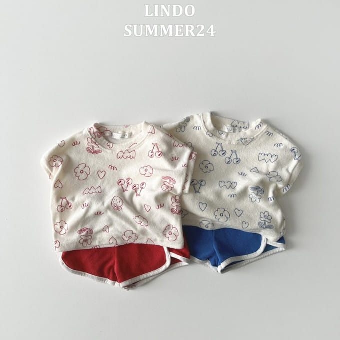 Lindo - Korean Children Fashion - #minifashionista - Fruit Sleeveless One-Piece