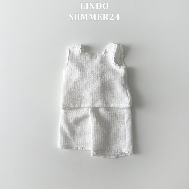 Lindo - Korean Children Fashion - #minifashionista - Lindsey Lace Top Bottom Set - 9