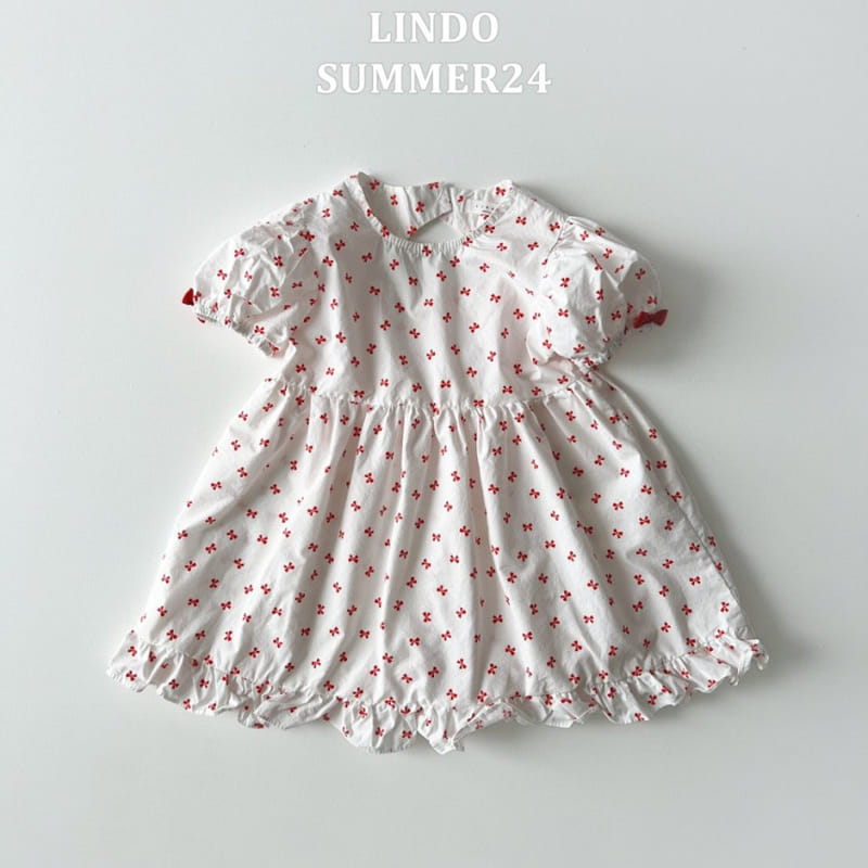 Lindo - Korean Children Fashion - #prettylittlegirls - Needs Ribbon One-Piece - 6