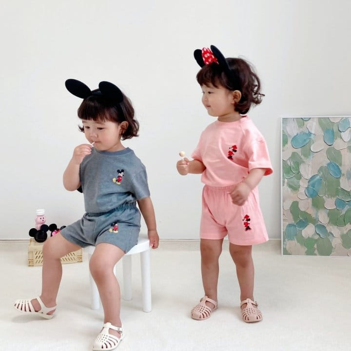 Little Rabbit - Korean Children Fashion - #stylishchildhood - Simple Top Bottom Set - 4