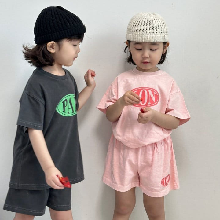 Little Rabbit - Korean Children Fashion - #childrensboutique - Summer Pig Top Bottom Set - 8