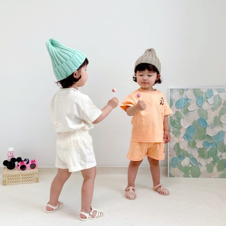 Little Rabbit - Korean Children Fashion - #fashionkids - Simple Top Bottom Set - 8