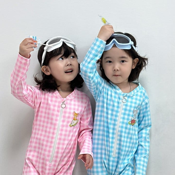 Little Rabbit - Korean Children Fashion - #kidsshorts - T J Rash Guard - 10