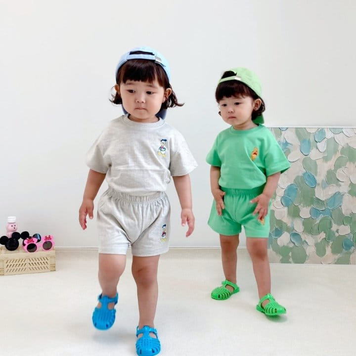 Little Rabbit - Korean Children Fashion - #kidzfashiontrend - Simple Top Bottom Set - 11