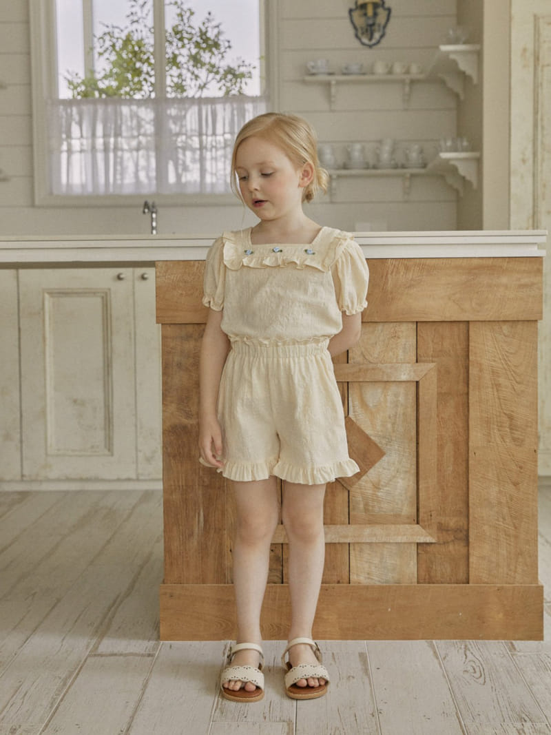 Lolobole - Korean Children Fashion - #Kfashion4kids - Rose Frill Blouse - 11