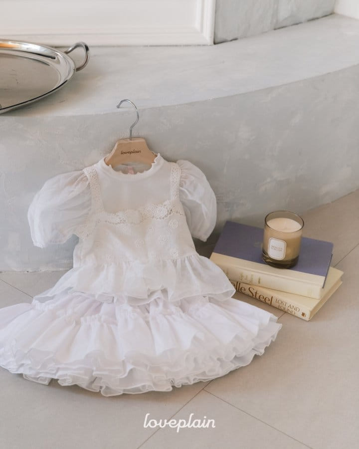 Loveplain - Korean Baby Fashion - #babyoutfit - Queen Bustier - 7