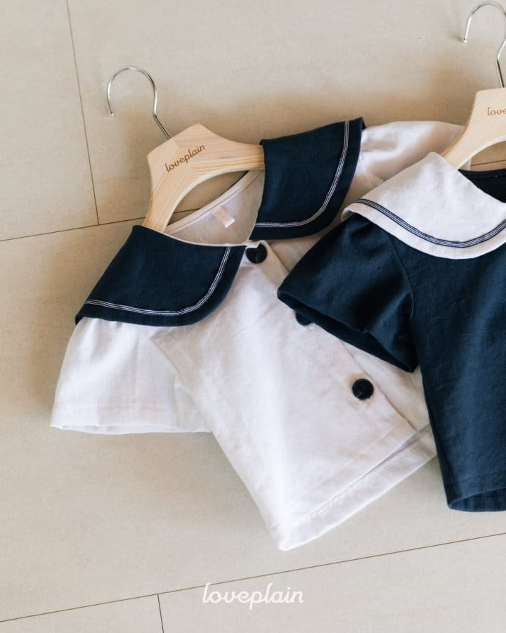 Loveplain - Korean Children Fashion - #childrensboutique - Marine Girl Jacket