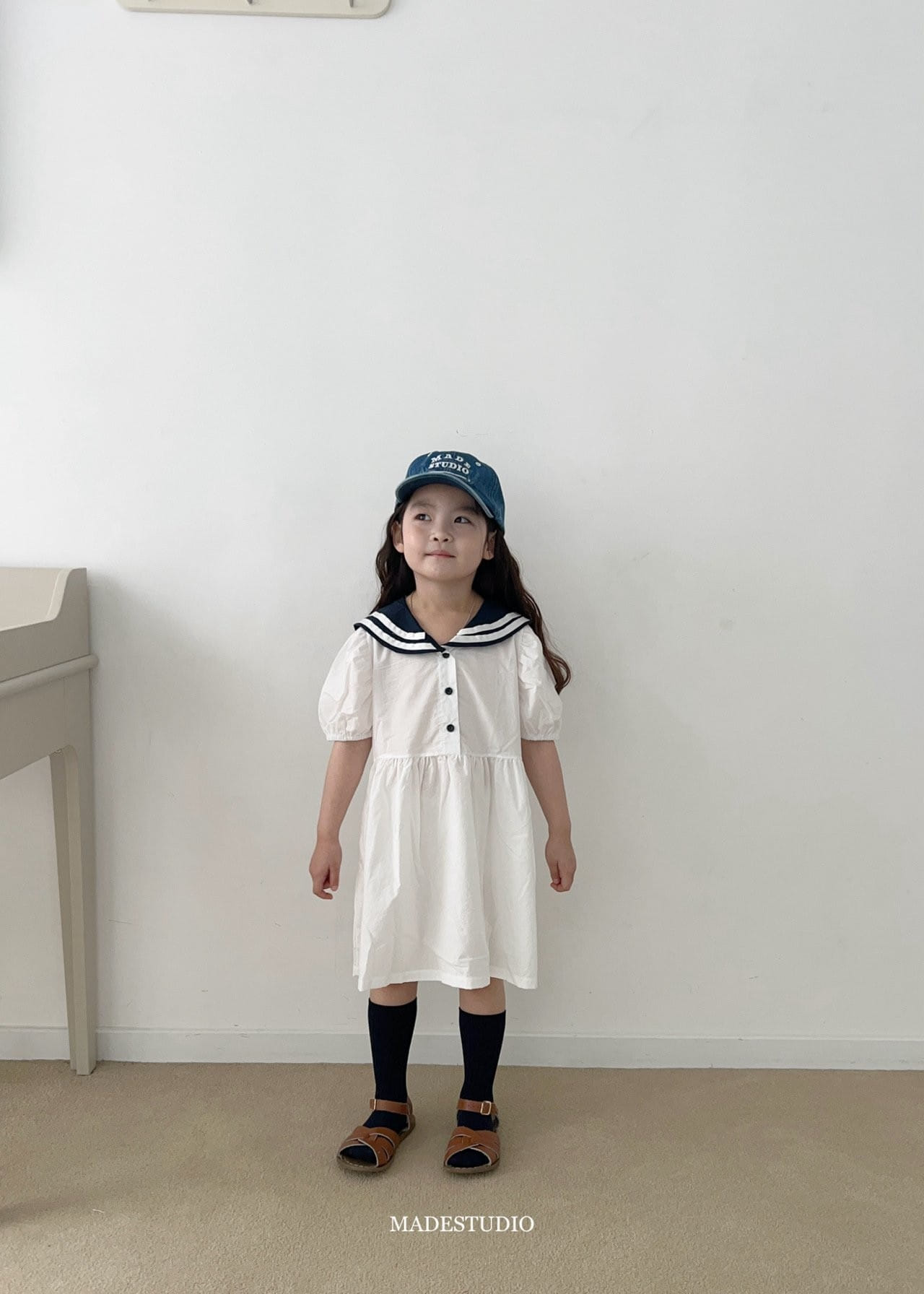 Made Studio - Korean Children Fashion - #Kfashion4kids - Denim Cap - 5