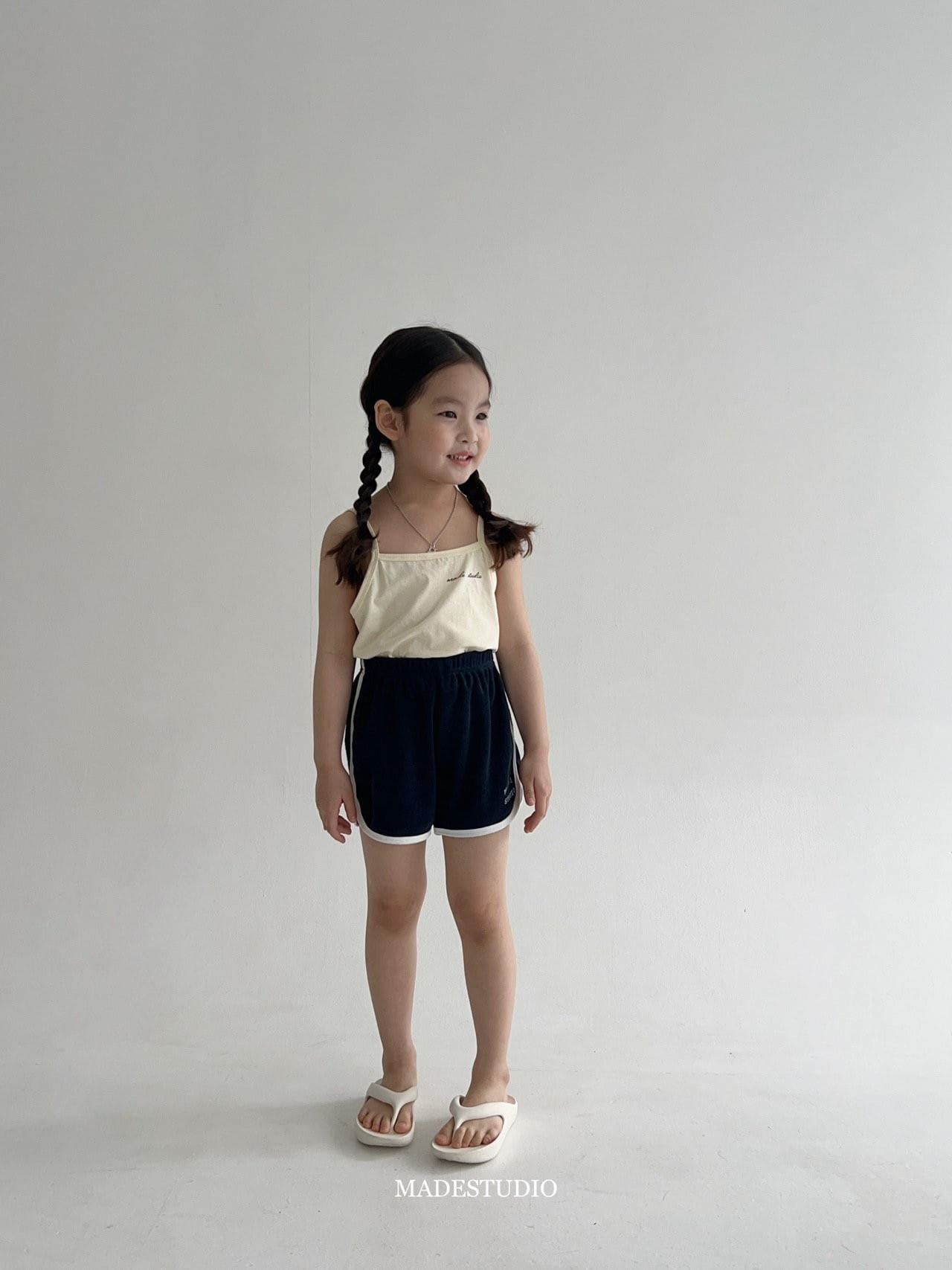 Made Studio - Korean Children Fashion - #kidzfashiontrend - Terry Shorts - 4