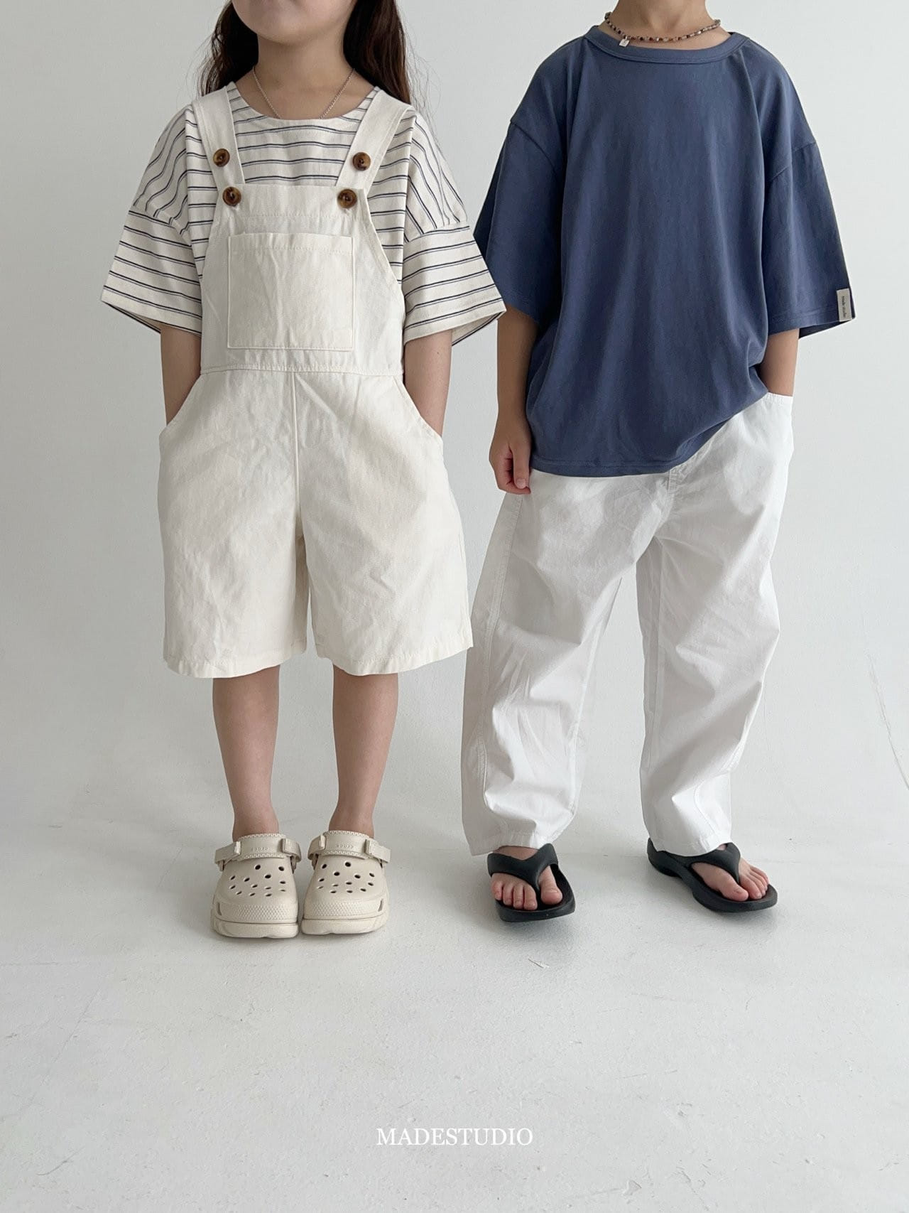 Made Studio - Korean Children Fashion - #childofig - Dungarees Pants - 9