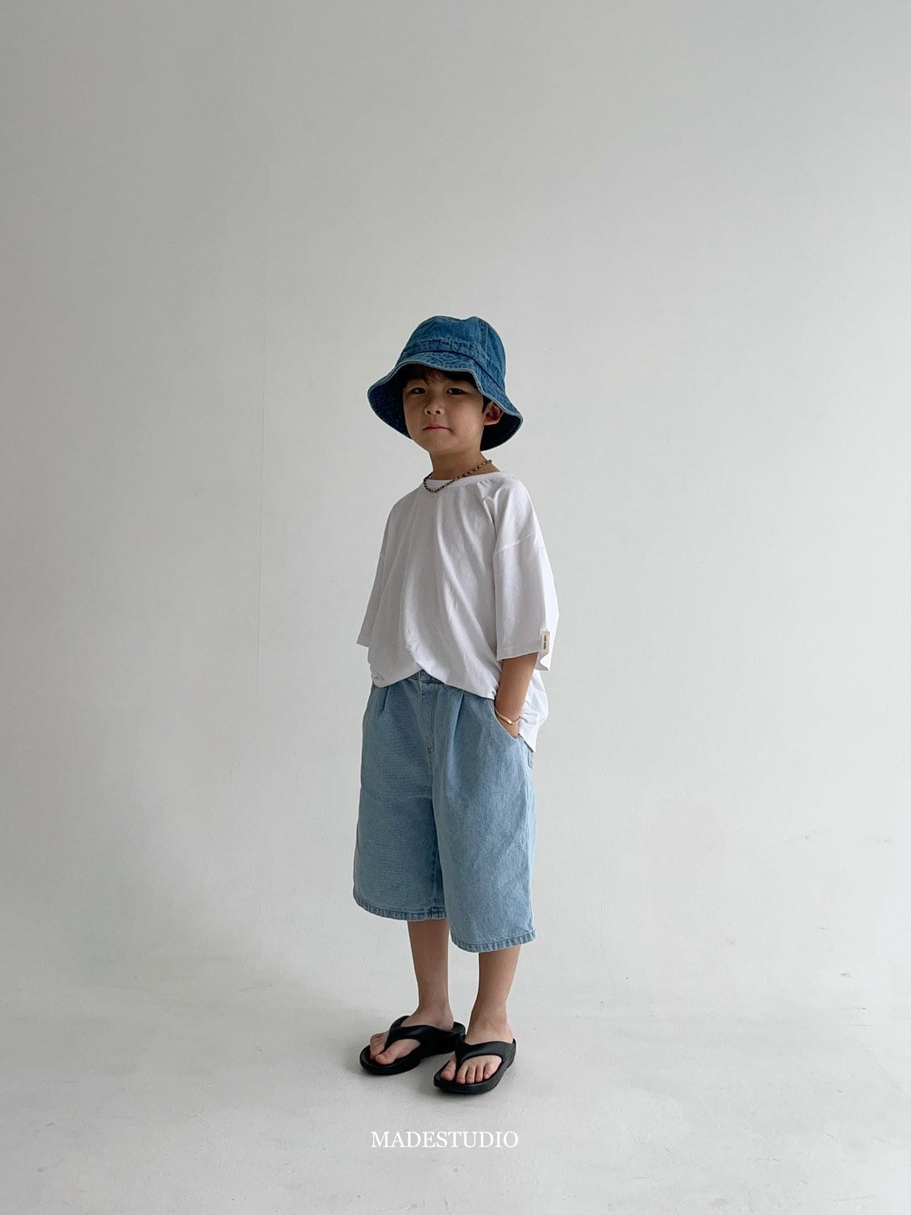 Made Studio - Korean Children Fashion - #childofig - Chou Cream Tee - 8