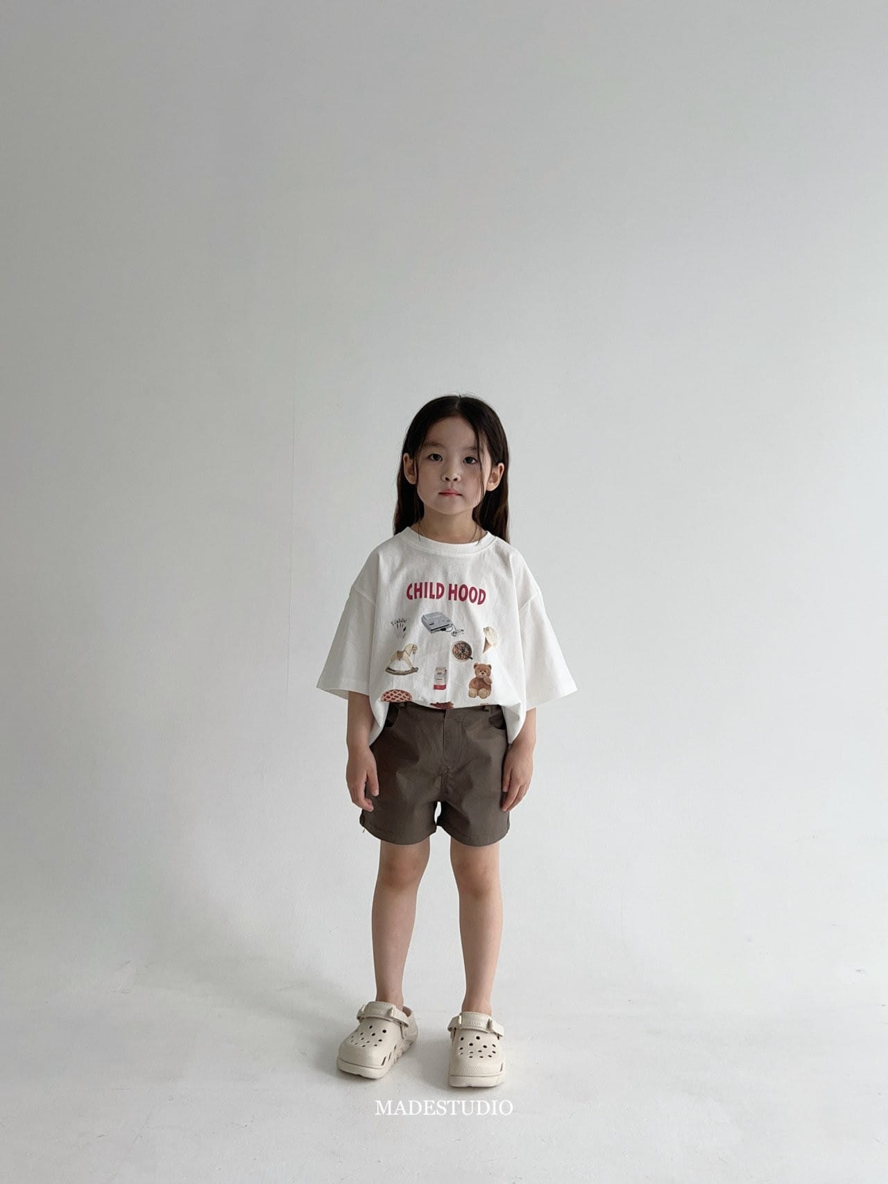 Made Studio - Korean Children Fashion - #childrensboutique - Sticker Tee - 11