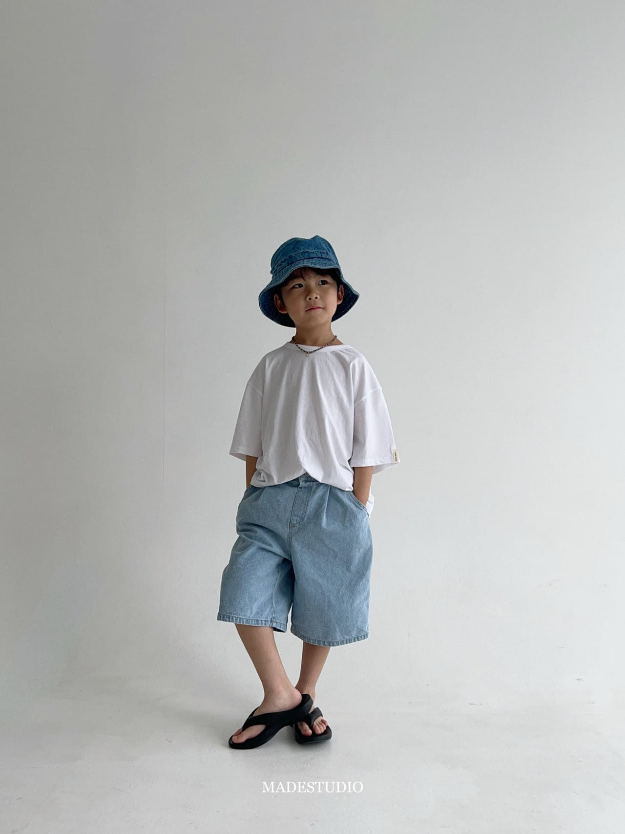 Made Studio - Korean Children Fashion - #childrensboutique - Chou Cream Tee - 9