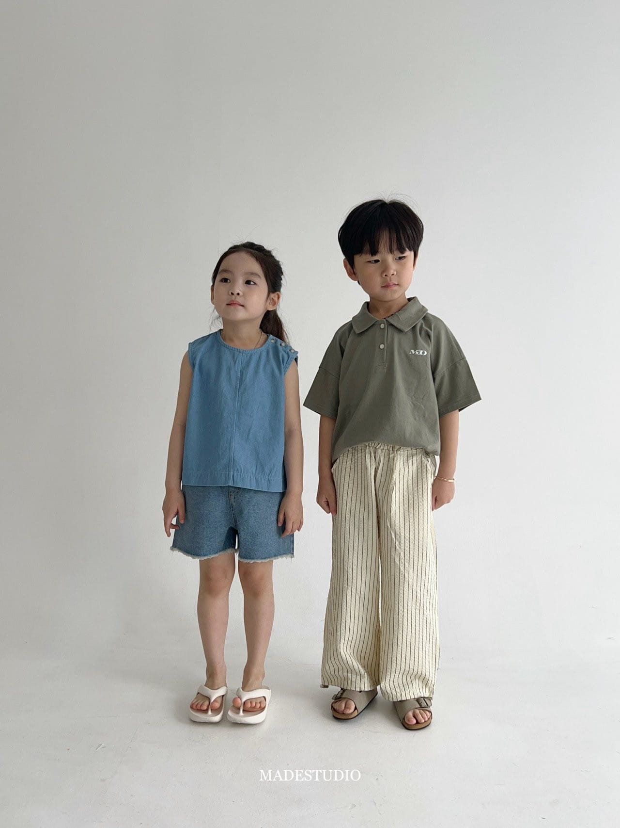 Made Studio - Korean Children Fashion - #discoveringself - Dneim Tassel Shorts - 8