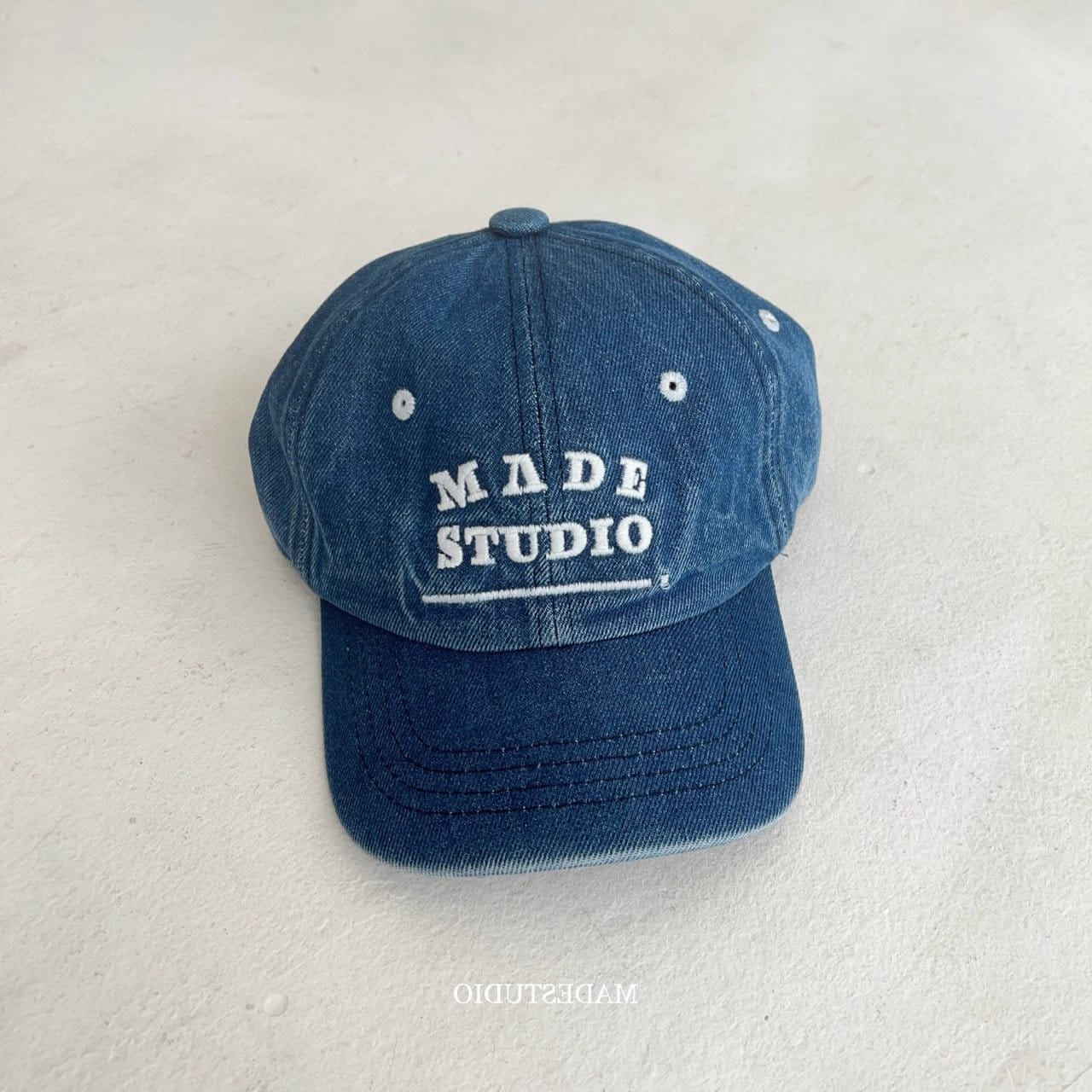 Made Studio - Korean Children Fashion - #kidsshorts - Denim Cap - 2