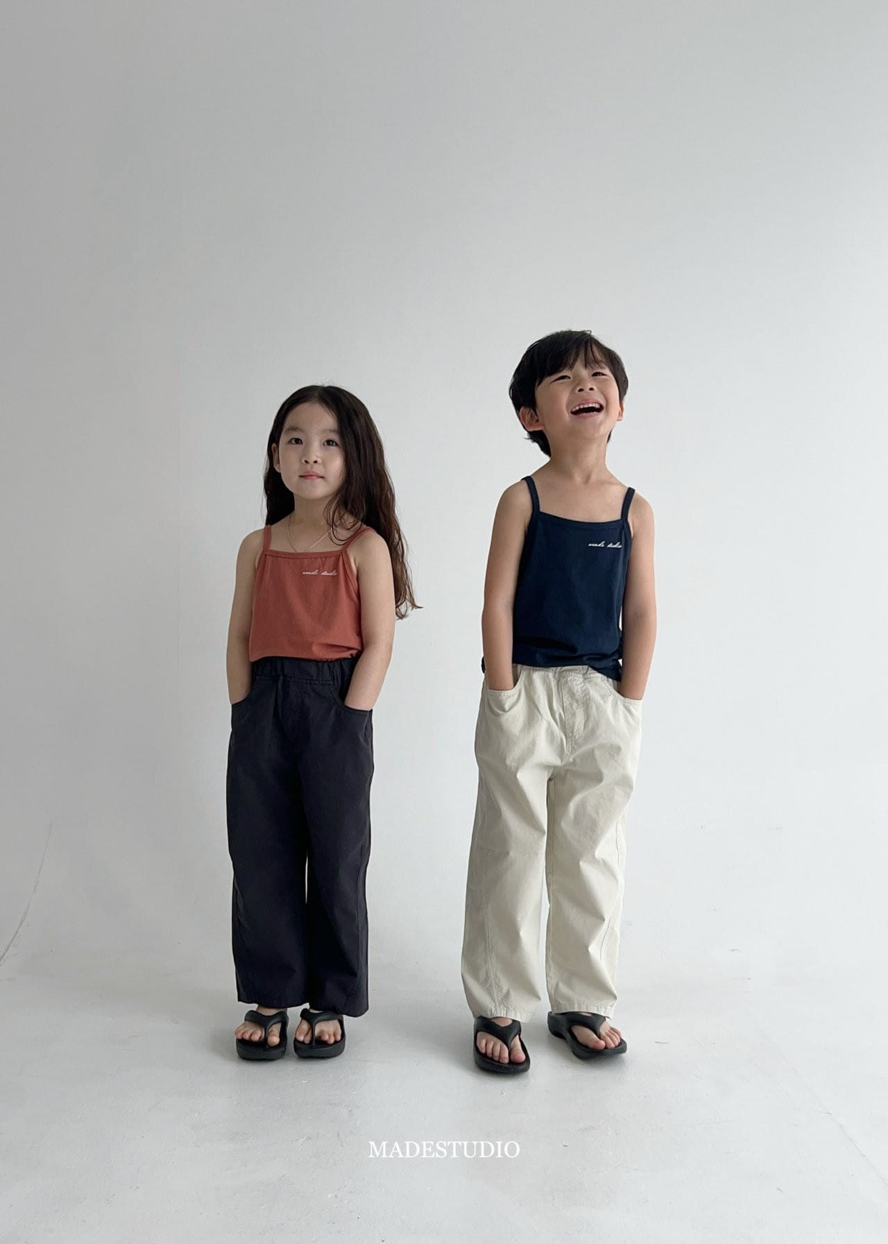 Made Studio - Korean Children Fashion - #kidsshorts - Mellow C Pants - 9