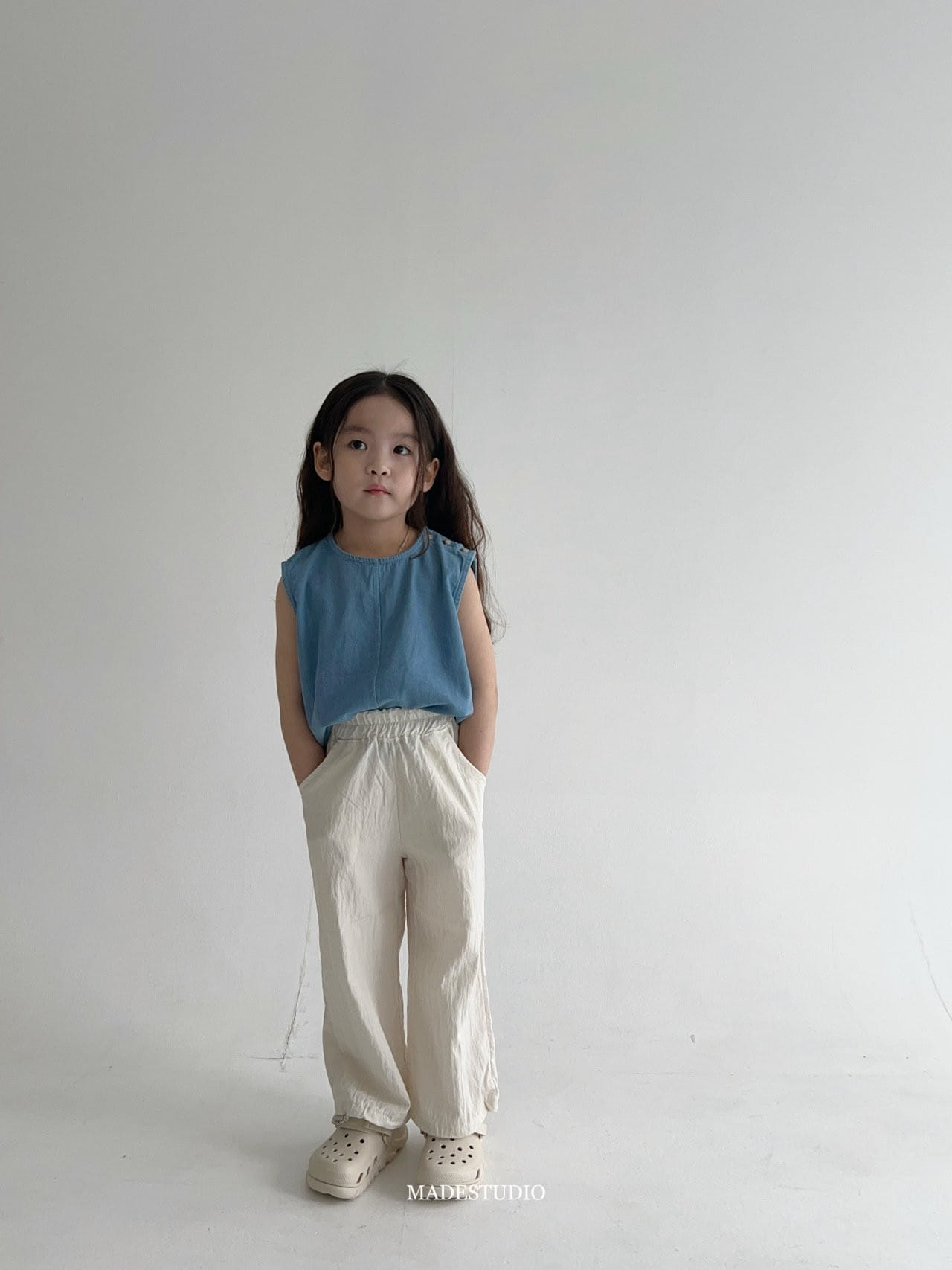 Made Studio - Korean Children Fashion - #kidsshorts - Relax Pants - 7