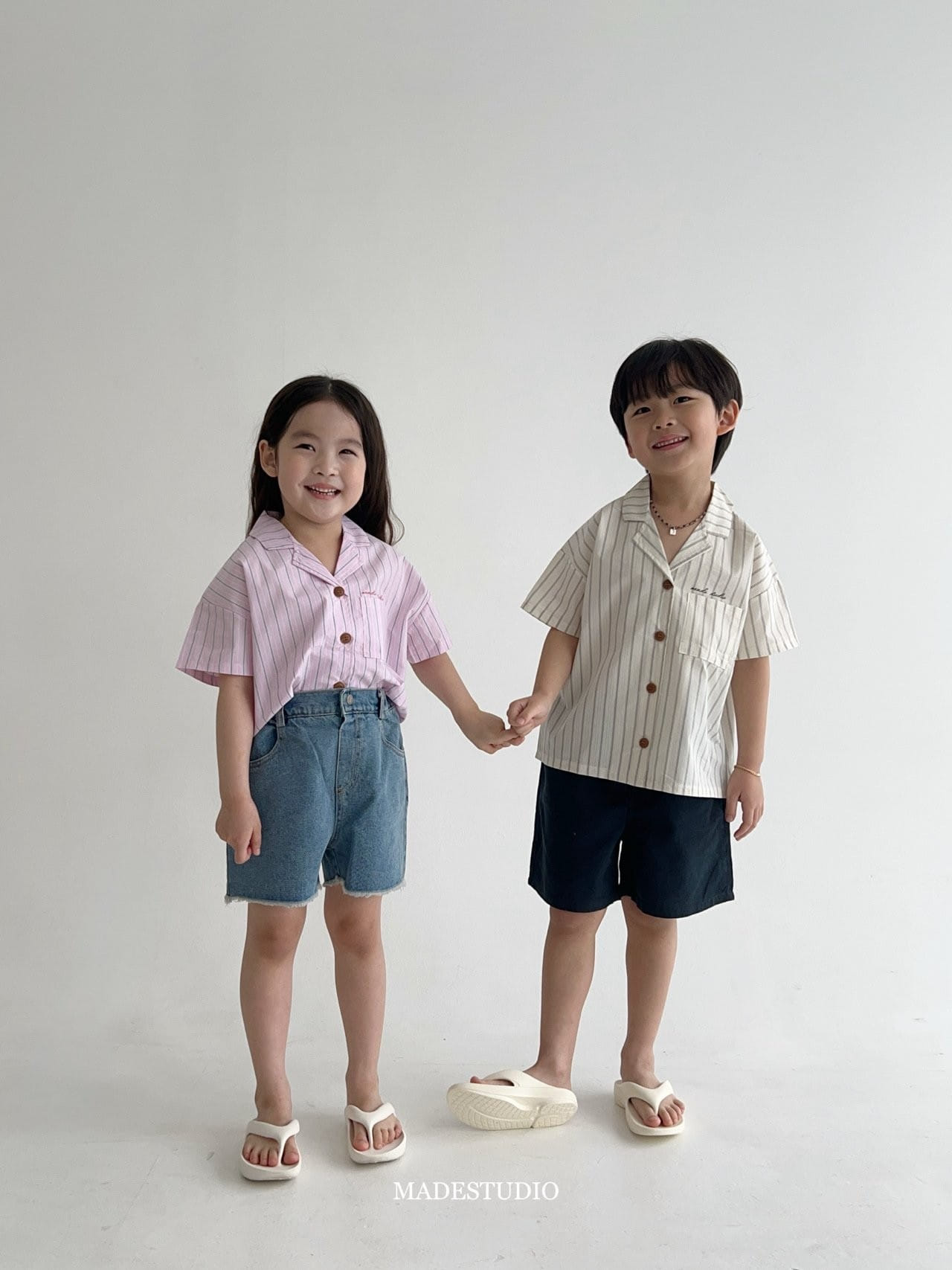 Made Studio - Korean Children Fashion - #fashionkids - Logo Shirt - 4