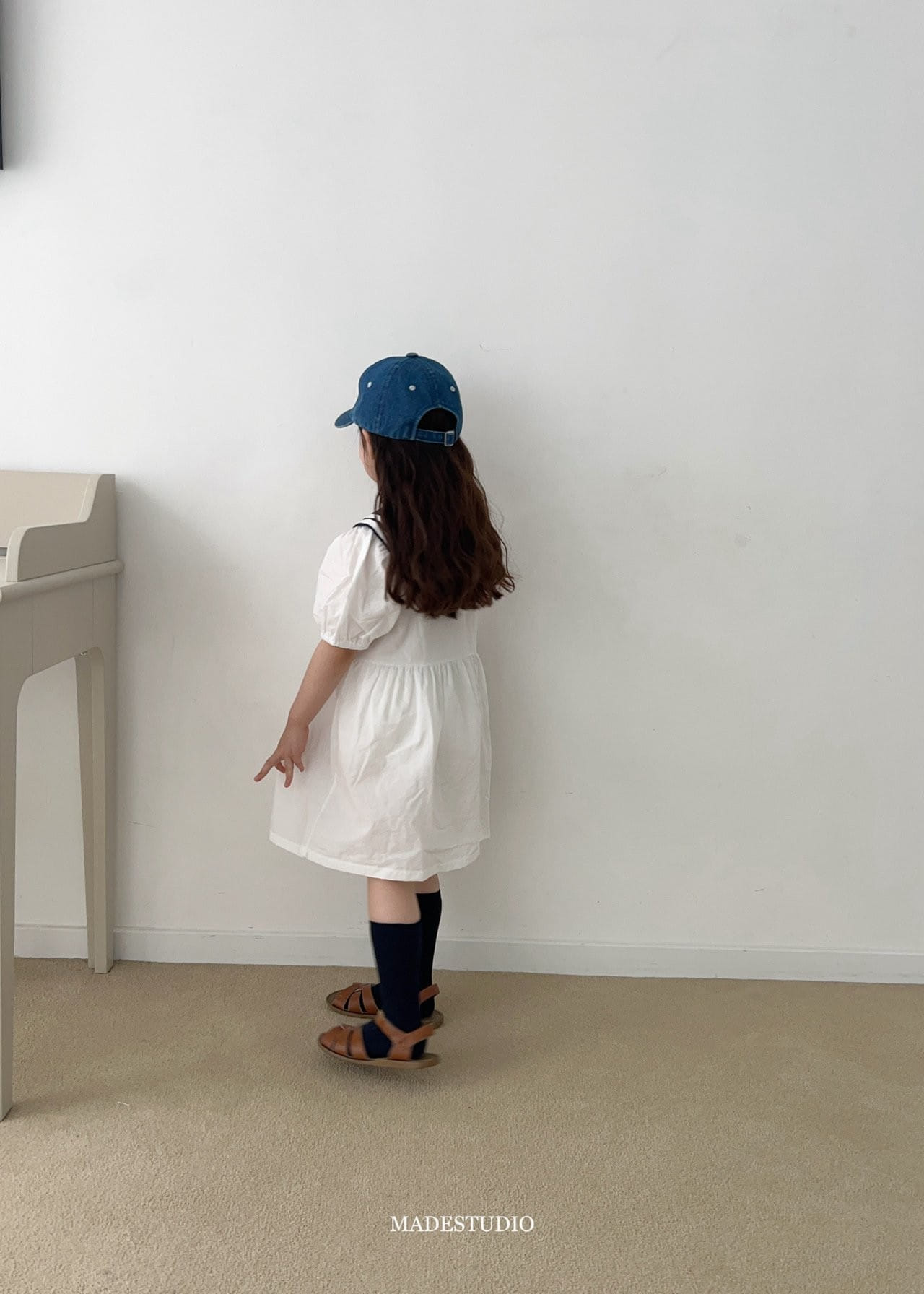 Made Studio - Korean Children Fashion - #kidsstore - Denim Cap - 4