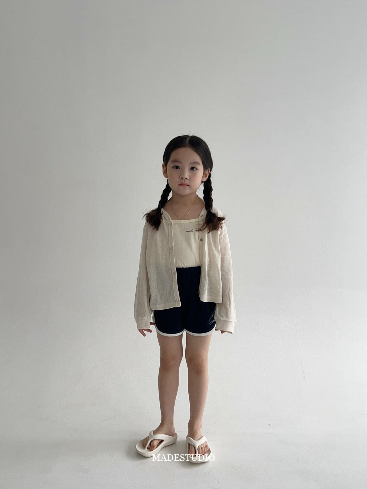 Made Studio - Korean Children Fashion - #littlefashionista - Terry Shorts - 5