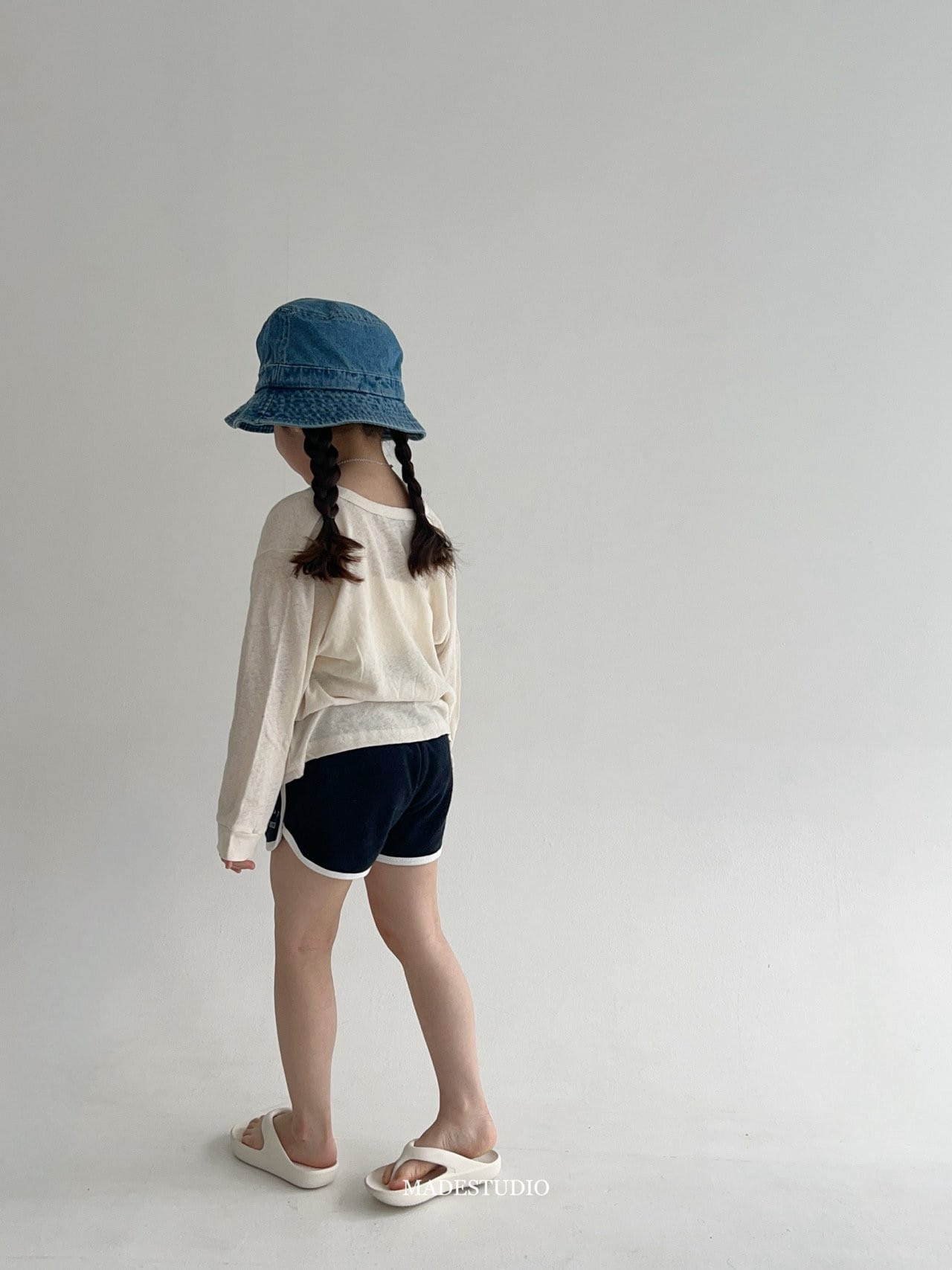 Made Studio - Korean Children Fashion - #magicofchildhood - Terry Shorts - 6