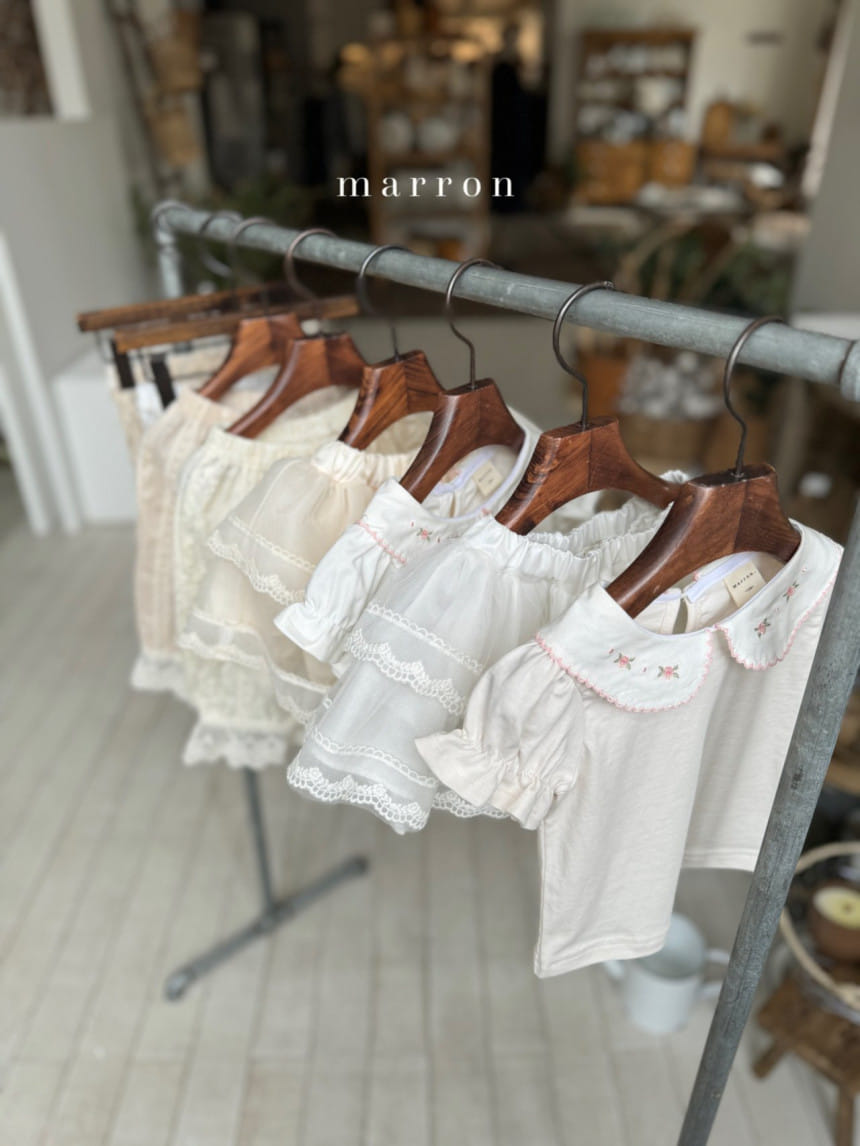 Marron Kid - Korean Baby Fashion - #babyboutique - Rose Tee - 2