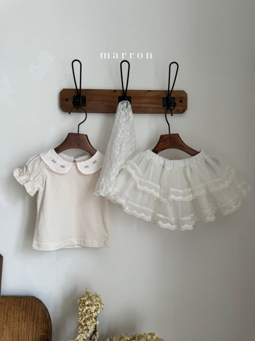 Marron Kid - Korean Baby Fashion - #babyfashion - Rose Tee - 5