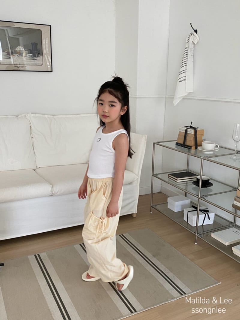 Matilda & Lee - Korean Children Fashion - #Kfashion4kids - Ribbon Pocket Pants - 10