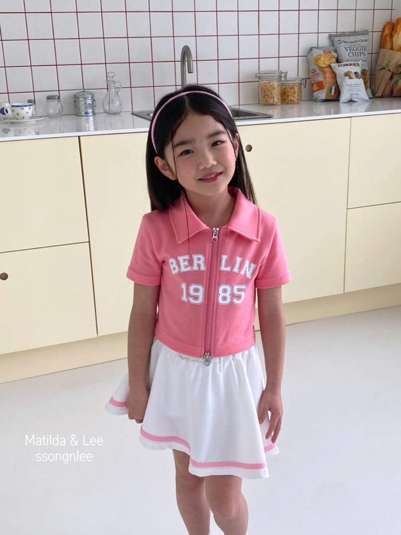 Matilda & Lee - Korean Children Fashion - #kidzfashiontrend - Two Way Collar Zip Up - 4