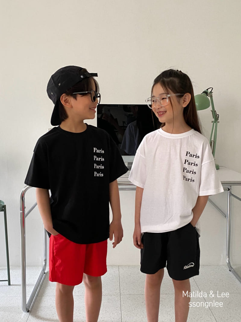 Matilda & Lee - Korean Children Fashion - #Kfashion4kids - Paris Tee - 2