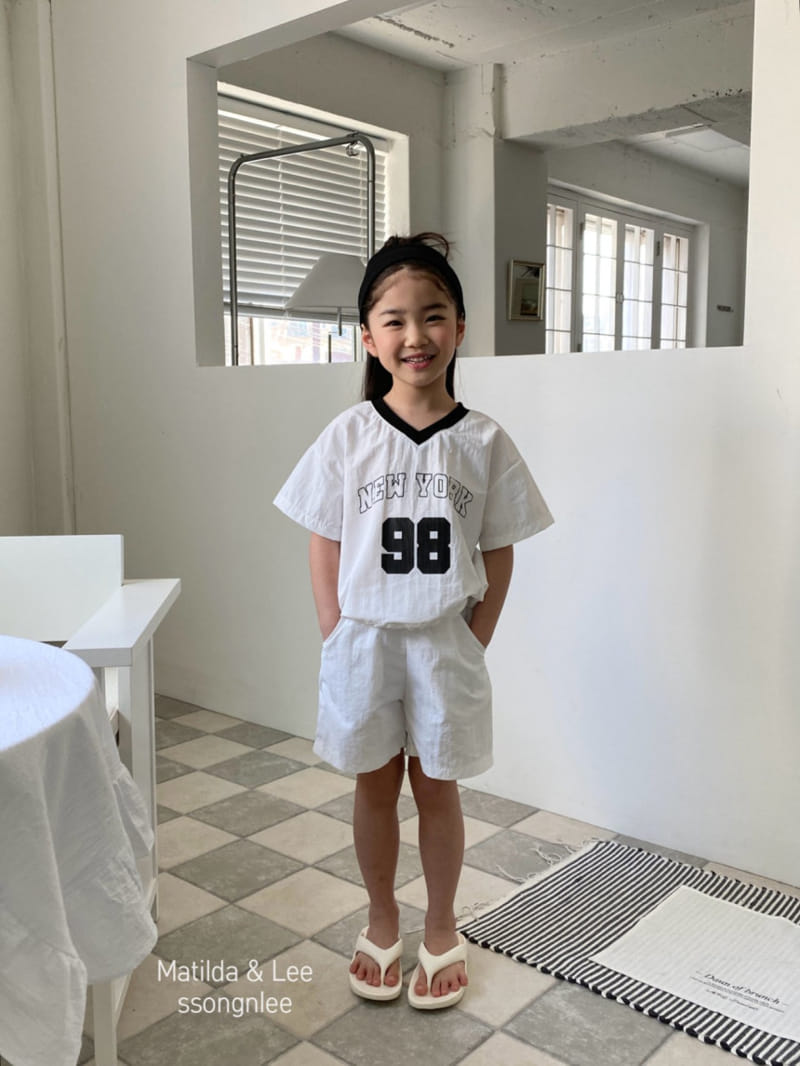 Matilda & Lee - Korean Children Fashion - #Kfashion4kids - 98 New York Top Bottom Set - 7