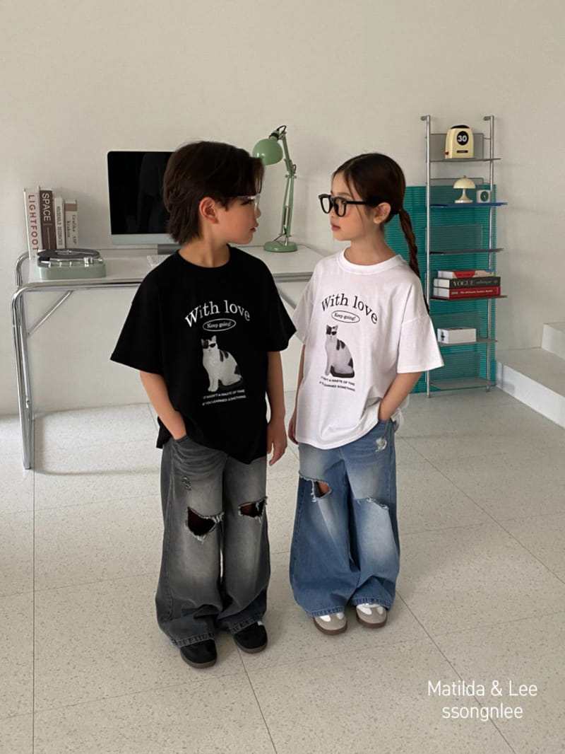 Matilda & Lee - Korean Children Fashion - #Kfashion4kids - Cat Eye Tee - 2