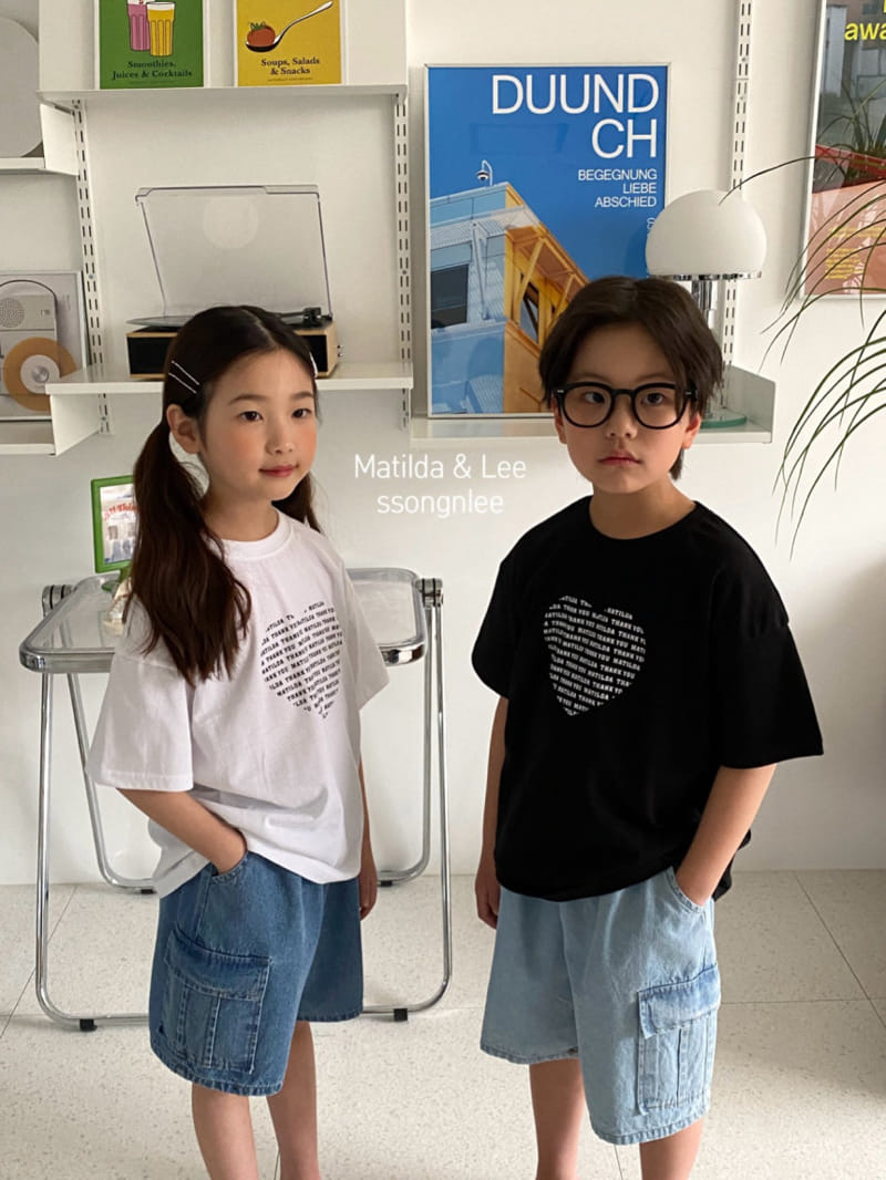 Matilda & Lee - Korean Children Fashion - #Kfashion4kids - Matilda Heart Tee - 8