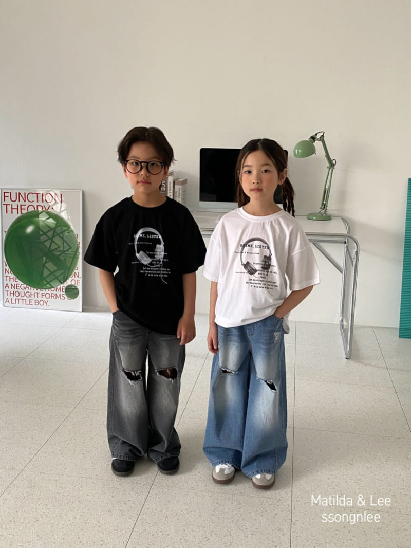 Matilda & Lee - Korean Children Fashion - #Kfashion4kids - Headset Jensa Tee - 3