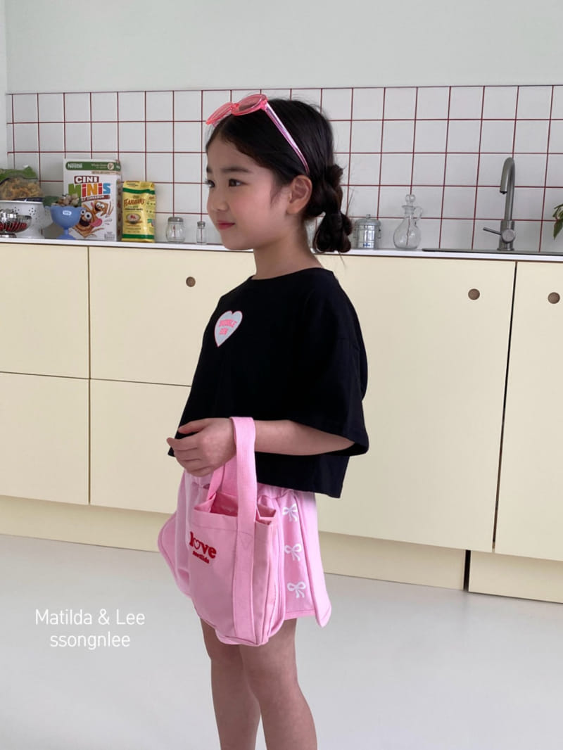 Matilda & Lee - Korean Children Fashion - #Kfashion4kids - Bubble Heart Crop Tee - 11