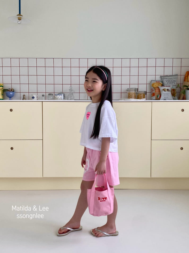 Matilda & Lee - Korean Children Fashion - #Kfashion4kids - Heart Shorts - 10