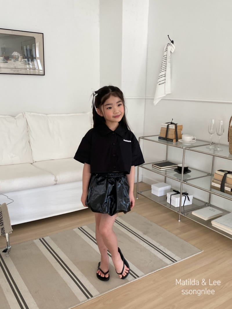 Matilda & Lee - Korean Children Fashion - #childofig - Matilda Crop Shirt - 9