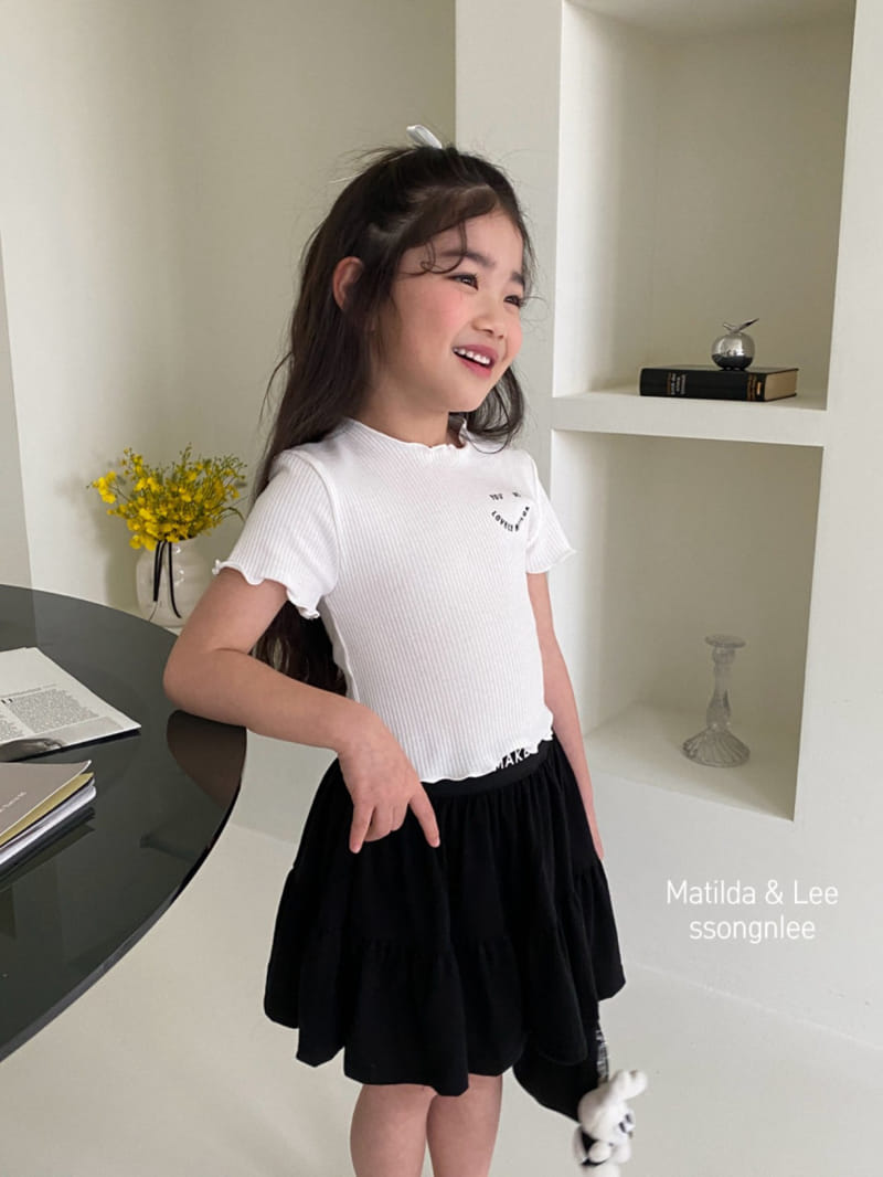 Matilda & Lee - Korean Children Fashion - #childofig - Lovely Rib Tee - 8