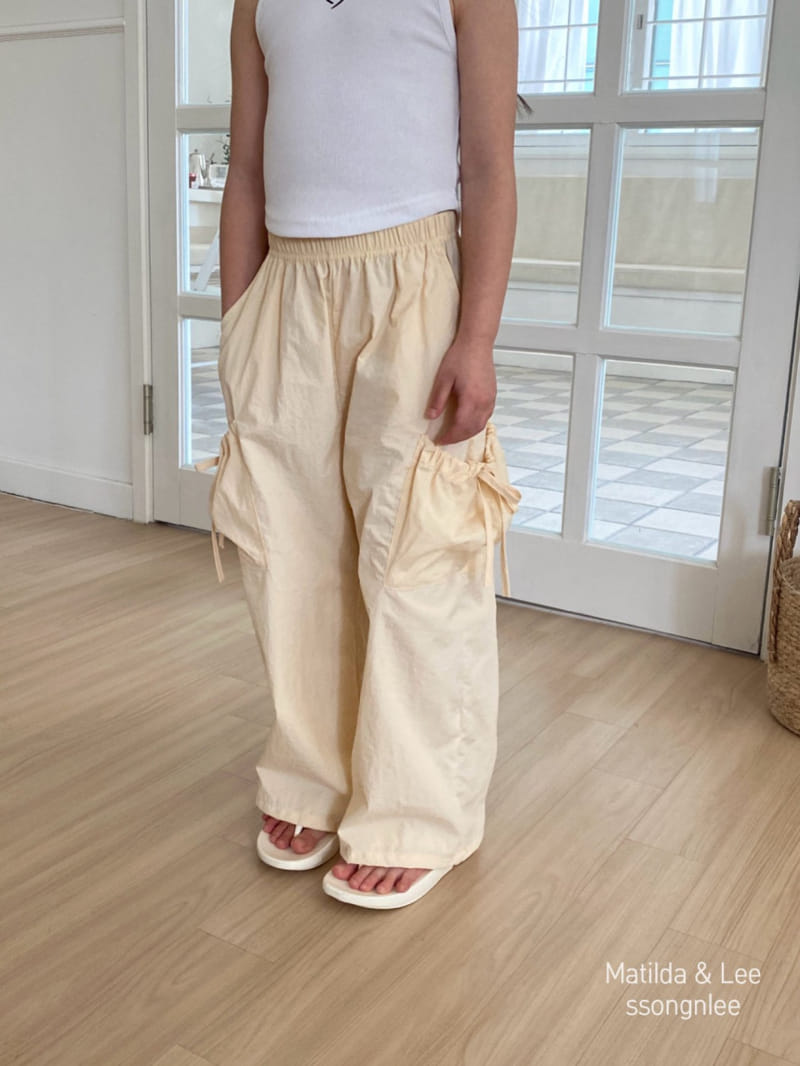 Matilda & Lee - Korean Children Fashion - #childofig - Ribbon Pocket Pants