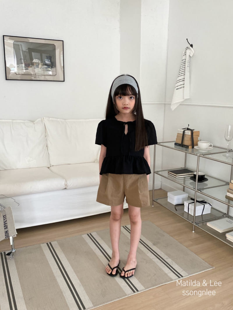 Matilda & Lee - Korean Children Fashion - #childofig - Wrinkle Shorts