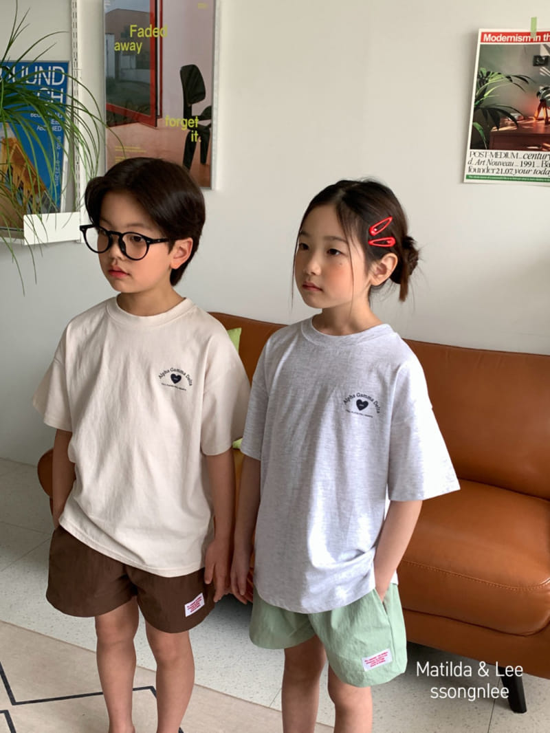 Matilda & Lee - Korean Children Fashion - #childofig - Alpha Heart Tee - 11