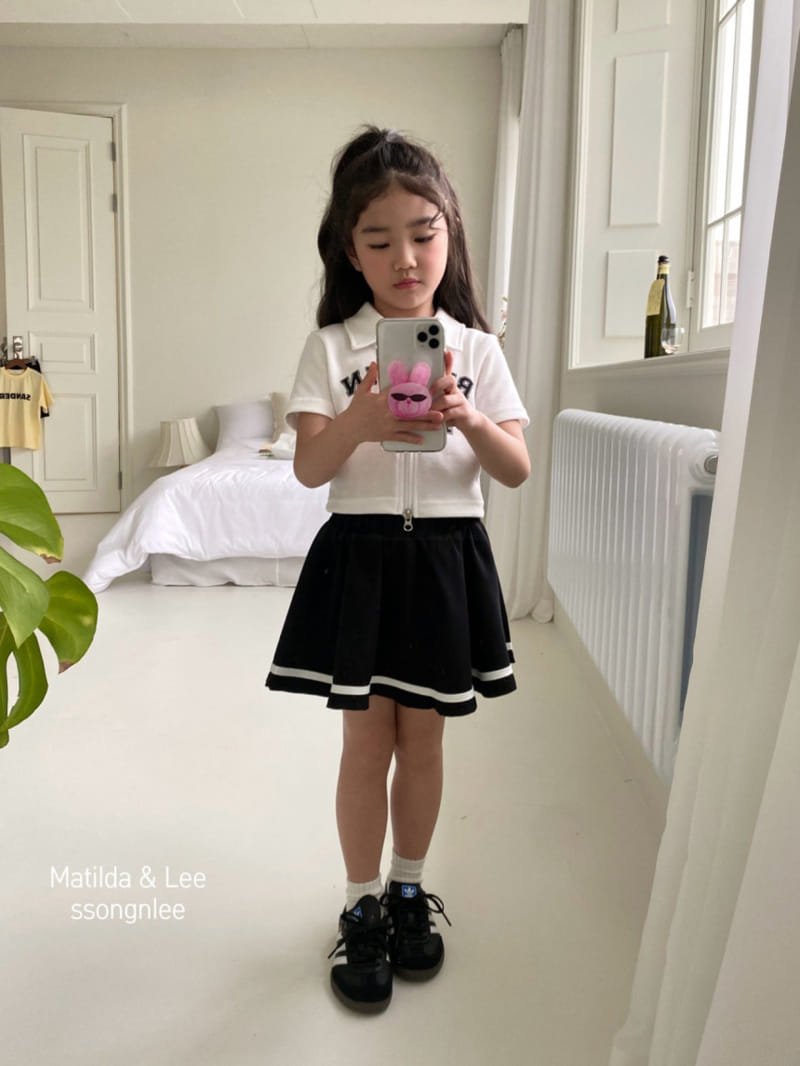 Matilda & Lee - Korean Children Fashion - #childofig - Two Way Collar Zip Up - 9