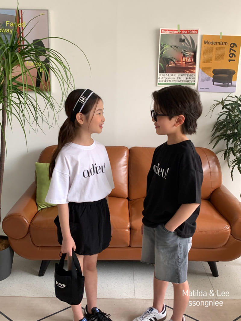 Matilda & Lee - Korean Children Fashion - #prettylittlegirls - Adieu Tee - 4