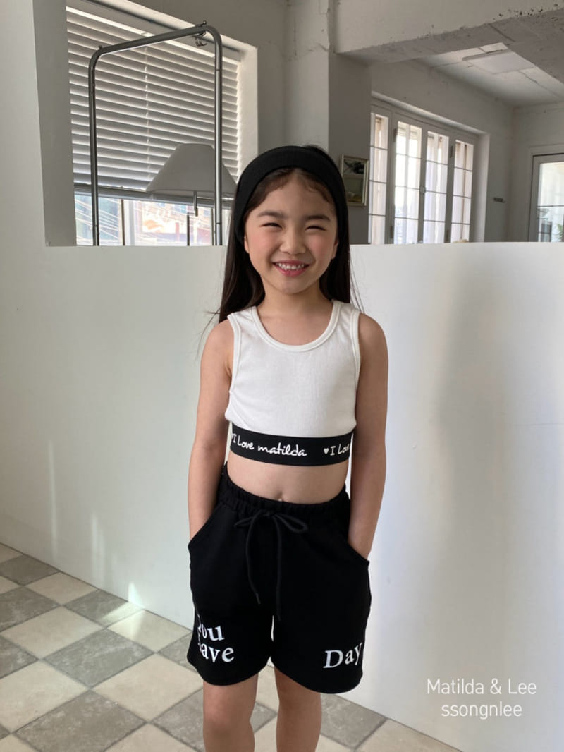 Matilda & Lee - Korean Children Fashion - #childofig - Matilda Banding Sleeveless Tee - 4